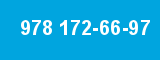 978 172-66-97 978 172-66-97
